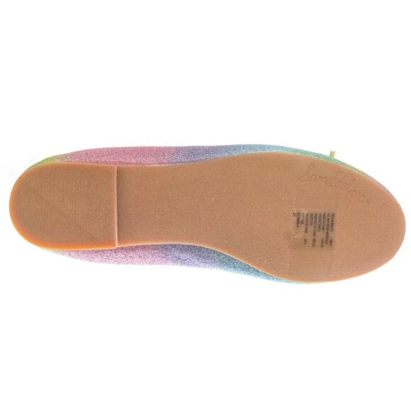 Sam Edelman Rainbow Ombre Felicia Ballet Classic Flat Girl's US Size 12 youth - Picture 7 of 9